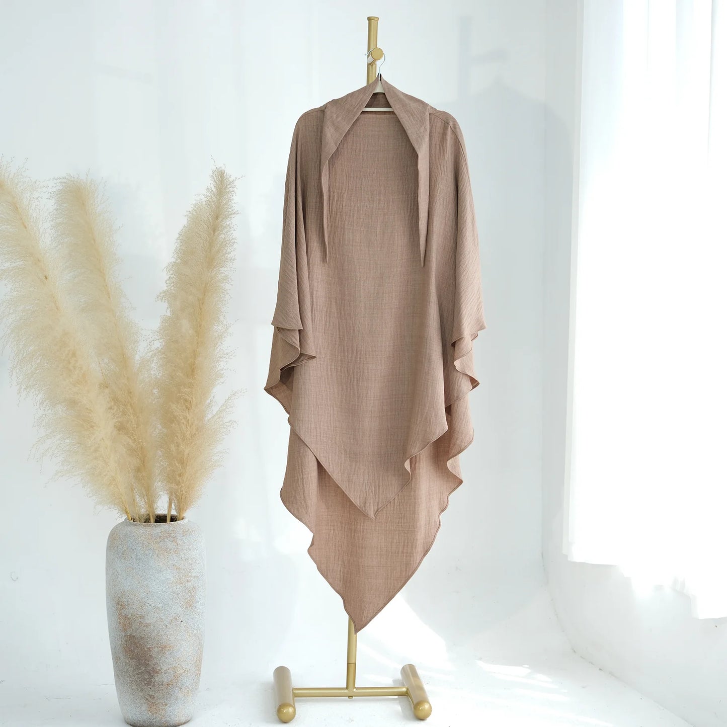 Ramadan Saudi Arabia Modest Hijab for Women Eid Muslim Plain Khimar Islamic Holidays Church Prayer Clothing 2024 Turkey Hijabs