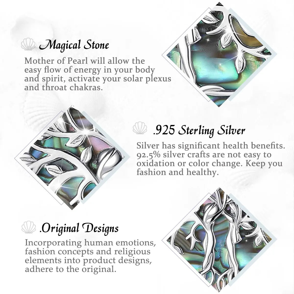 EUDORA 925 Sterling Silver Sisters Tree of Life Necklace Pendant Woman Charm Party Simplicity Jewelry Accessories Gift for women