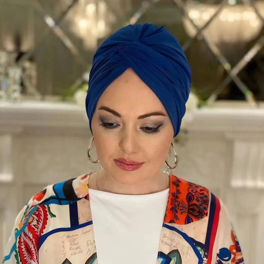 Muslim Modest Hijab Cap Undercap Abaya Hijabs For Woman Islamic Abayas Jersey Instant Wrap Women Crinkle Arabic Modal Silk Caps