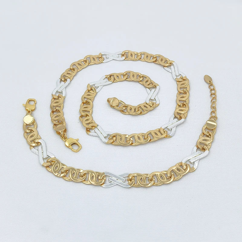 Dubai Necklace Earrings For Women Dollar Euro Pendant Brazilian Jewelry Set Wedding Gift Trendy Party Engagement Jewellery
